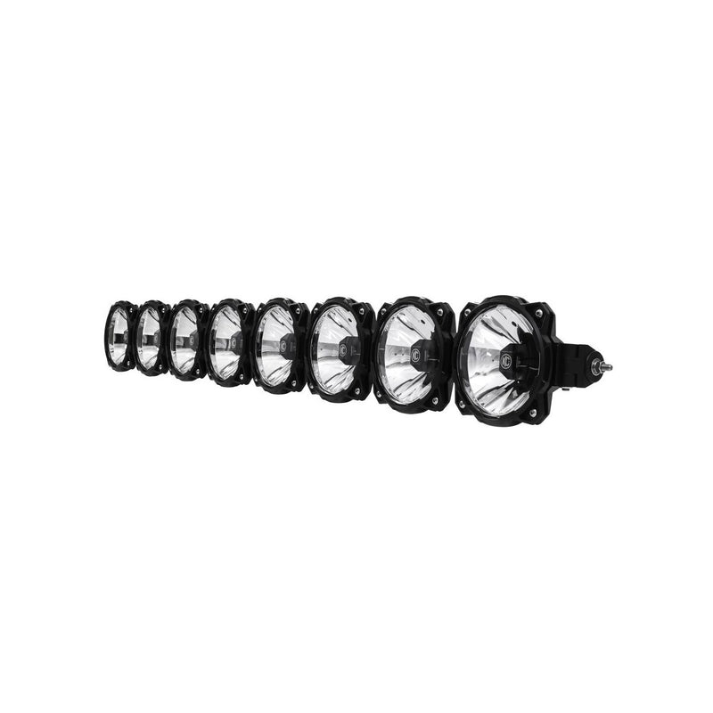 KC HiLiTES 50" PRO6 GRAVITY® LED - 8-LIGHT - LIGHT BAR SYSTEM - 160W COMBO BEAM - FOR 05-20 TOYOTA TACOMA