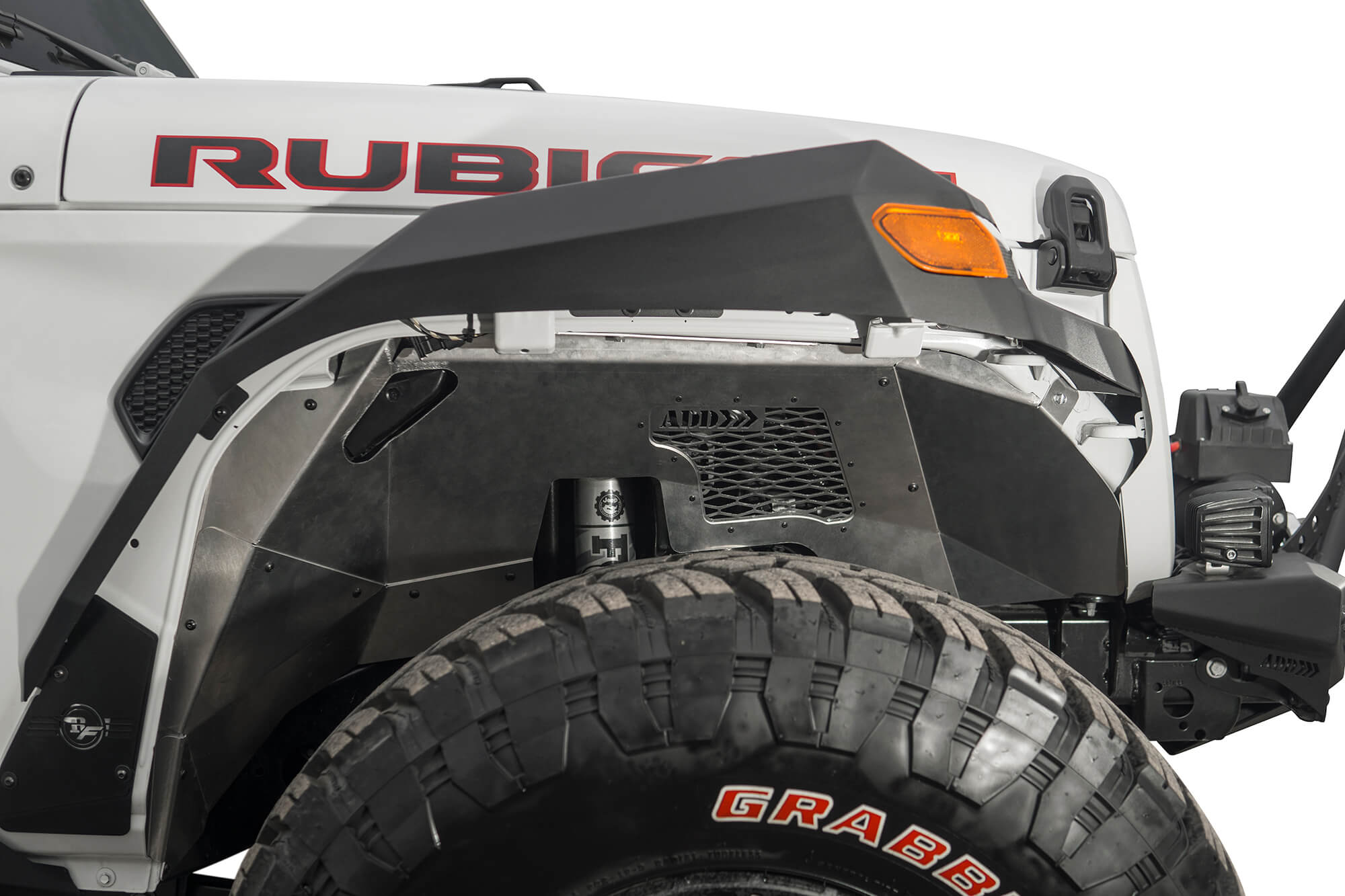 Addictive Desert Designs | Heritage | 2018 - 2023 JEEP JL/JT ROCK FIGHTER FRONT INNER FENDER LINERS - D96164400NA