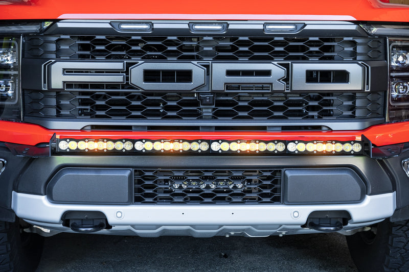 SPV Parts 2021+ Gen 3 Ford Raptor Baja Designs S8 or ONY6 40 inch Bumper Light Bar Kit