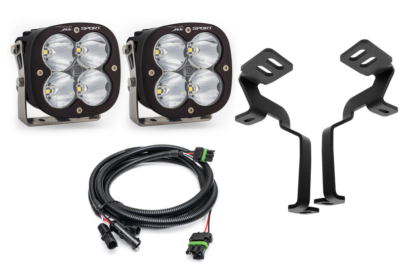 SPV Parts XL Series Baja Designs -  A - Pillar (Ditch) Light Kit for Ford 2021+ Raptor/Tremor, F-150 & 2020-2022 Super Duty