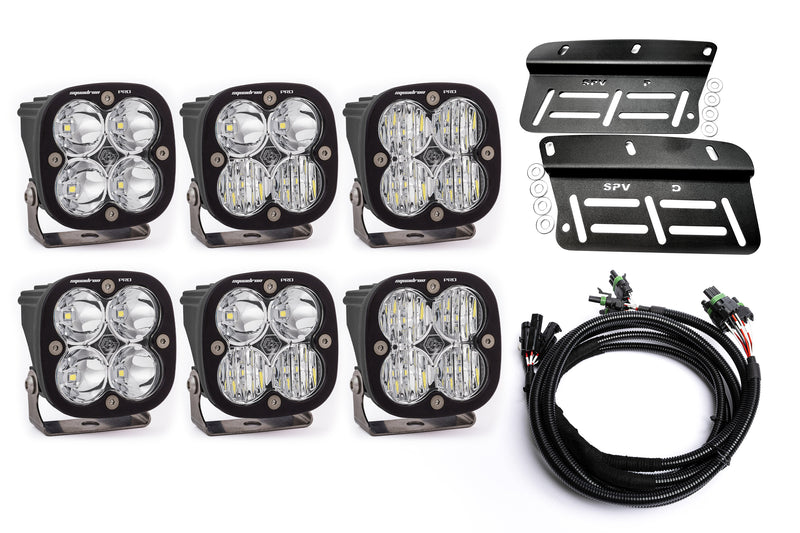 2021- 2023 Ford BRONCO Baja Designs Sport & PRO Triple Fog Light Kit (Modular Bumper, INCLUDING RAPTOR)