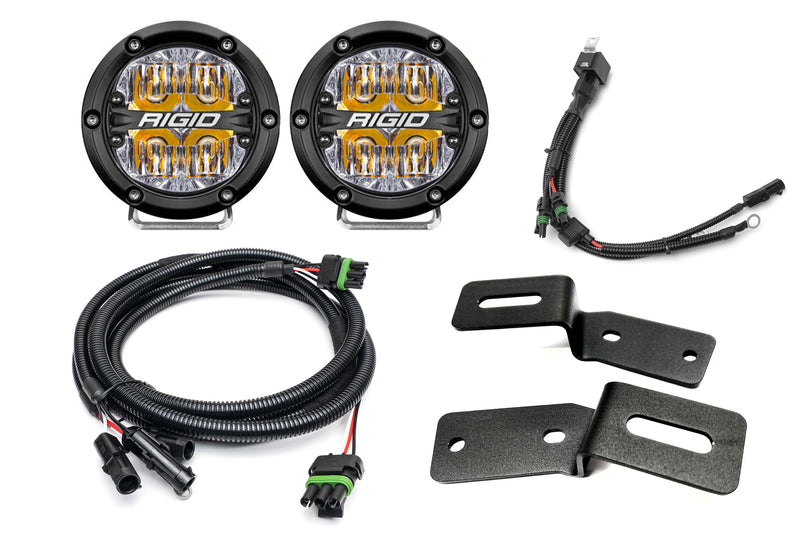 SPV Parts 2021-2023 Ford BRONCO A-Pillar Light Kit (Includes Rigid A-Pillar Mounts/Custom Harness & Choice of lights)