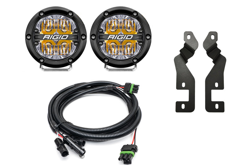 SPV Parts 2021-2023 Ford Bronco SPORT (Not Full Size) A-Pillar Light Kit (Includes Rigid A-Pillar Mounts/Custom Harness & Choice of lights)