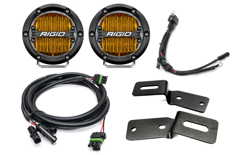 SPV Parts 2021-2023 Ford BRONCO A-Pillar Light Kit (Includes Rigid A-Pillar Mounts/Custom Harness & Choice of lights)