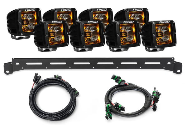 SPV Parts 2021+ Ford Bronco Modular Bumper Universal Slotted Cross Mount Kit (Fits MANY lights)