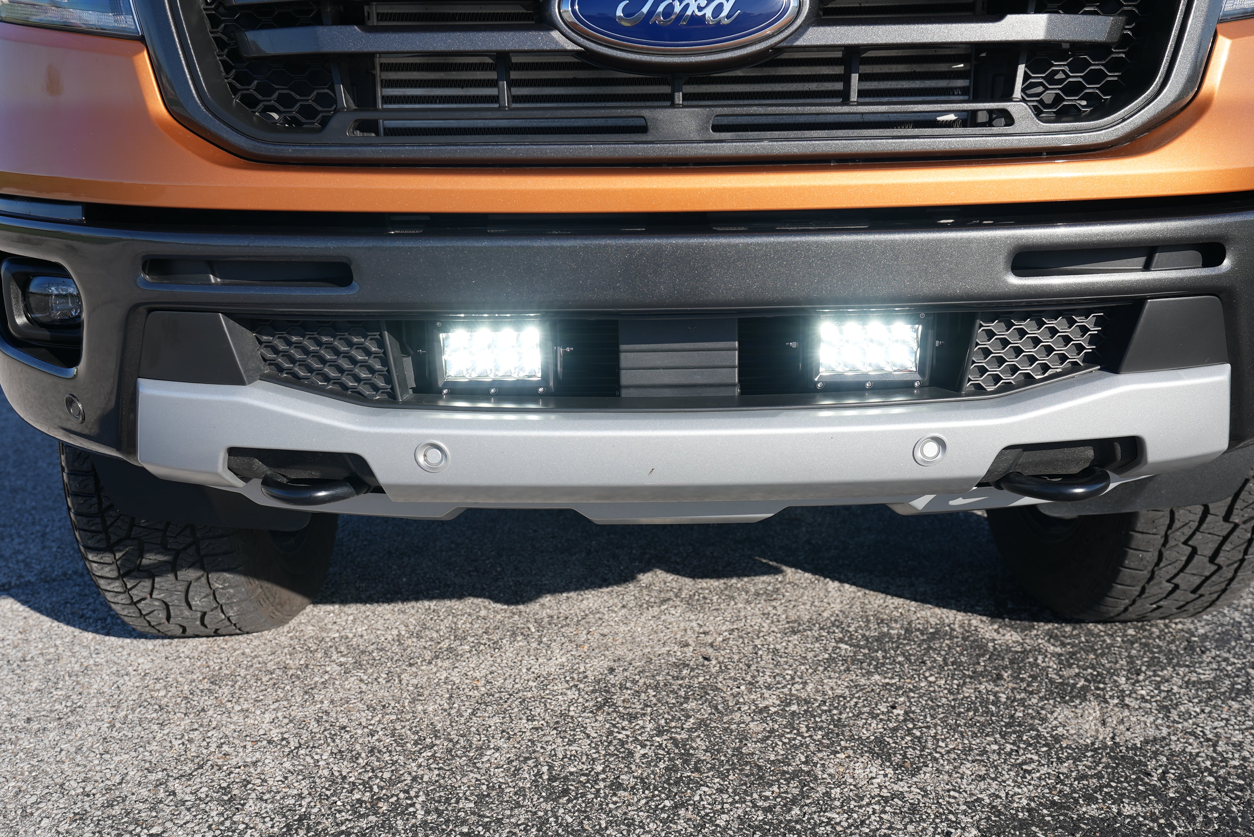 Rigid Pro E4 Light Kit for 2019-2021 Ford Ranger Lower Grill