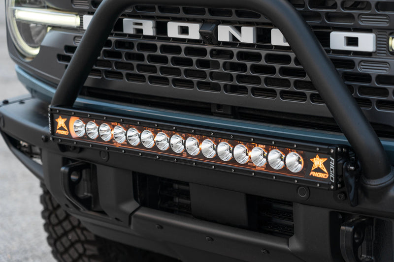 SPV Parts 2021+ Ford Bronco Modular Bumper Light / Light Bar KIT with 30" Light Bar (Works WITH Ford Brush Bar)