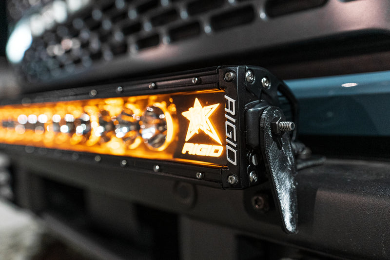 SPV Parts 2021+ Ford Bronco Modular Bumper Light / Light Bar KIT with 30" Light Bar (Works WITH Ford Brush Bar)