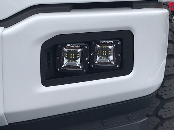2018-2020 Ford F-150 KDF Dual Fog Brackets (Lights Not Included)