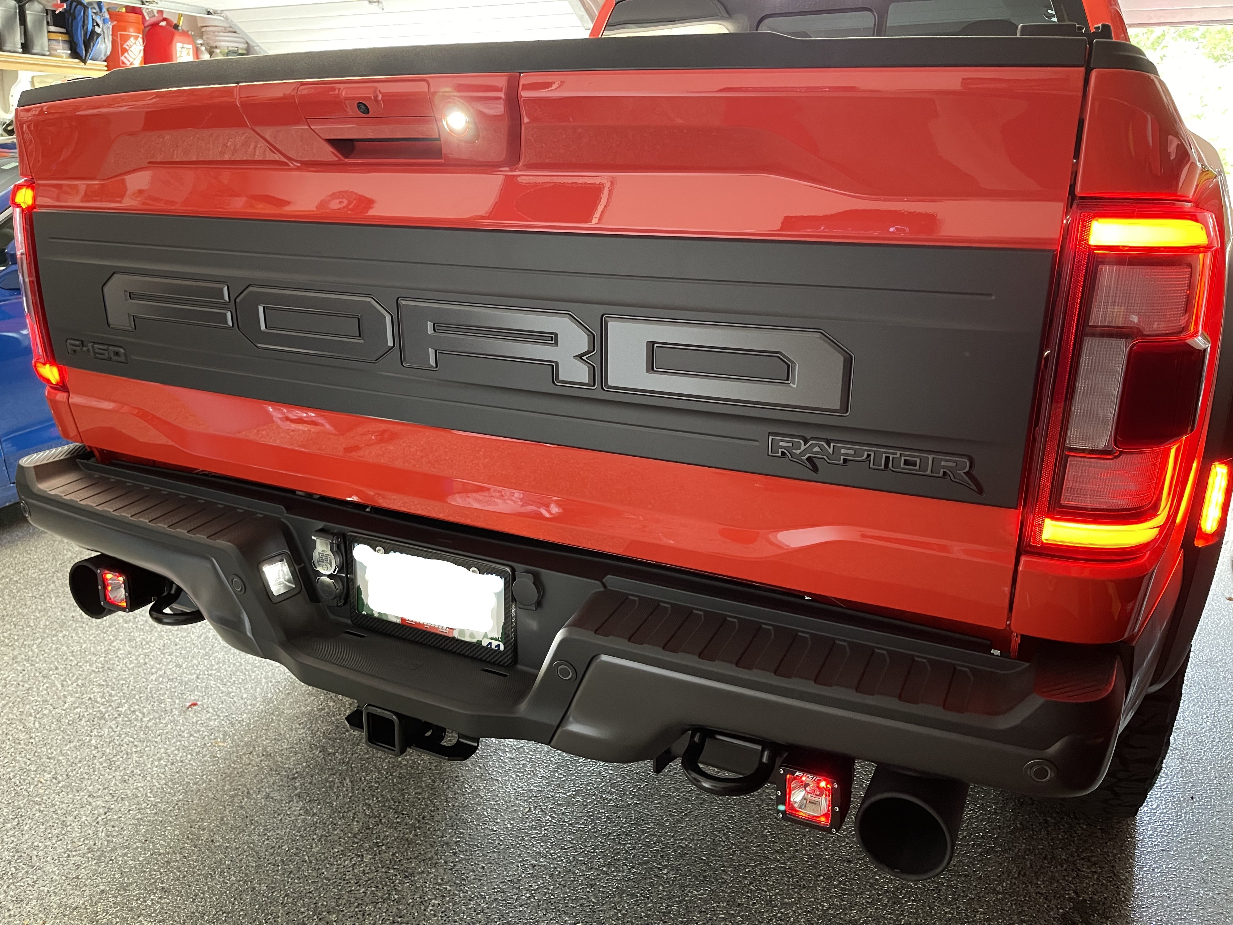 SPV Parts 2021-2024 Ford F-150 Raptor RED Rigid Radiance or Scene Reverse Kit