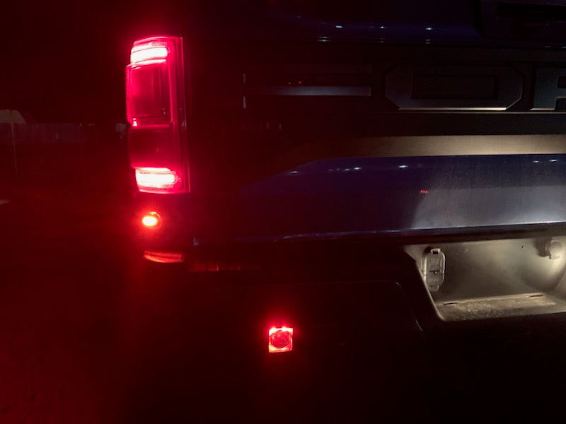 SPV Parts 2017-2020 Ford F-150 Raptor RED Rigid Radiance Reverse Light Kit Backup LED Kit (20202 & 68202)