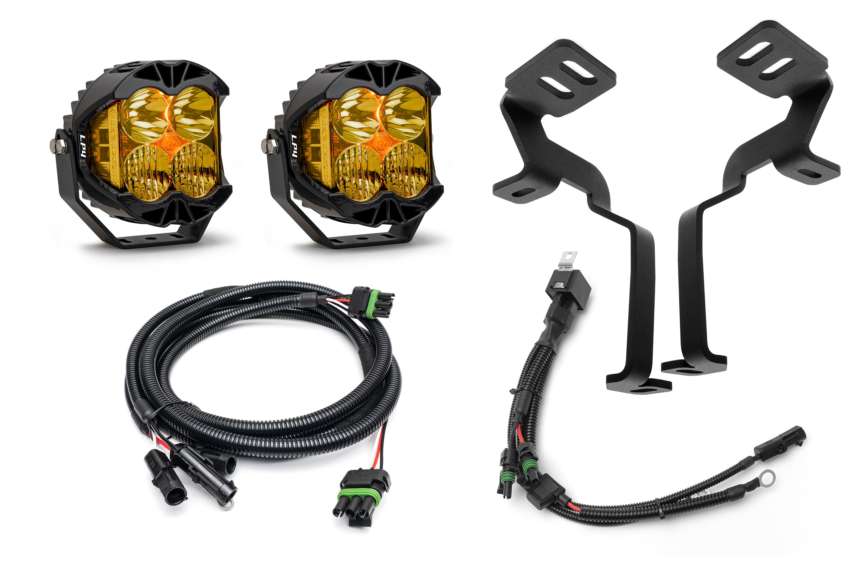 SPV Parts LP4  -  A - Pillar (Ditch) Light Kit for Ford 2021+ Raptor/Tremor, F-150