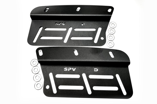 SPV Parts PREMIUM 2021-2023 Ford Bronco Triple Fog BRACKETS (Mounts ONLY. Lights sold separately)