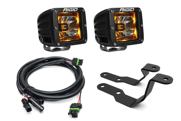 SPV Parts 2019-2022 Ford Ranger A-Pillar Light Kit w/ Rigid Choice of Lights by SPV Parts