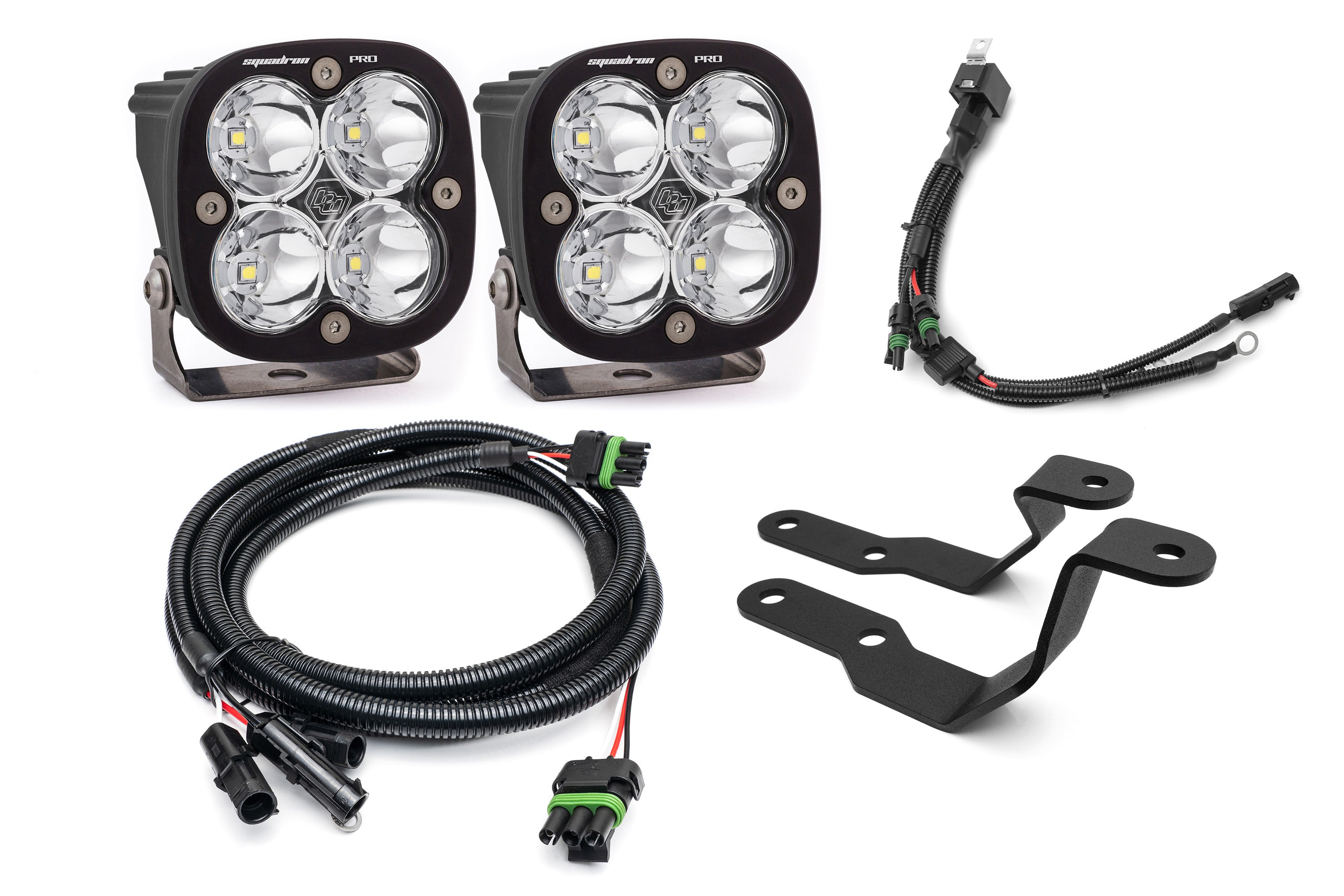 SPV Parts 2019-2022 Ford Ranger A-Pillar Light Kit w/ Baja Designs Choice of Lights by SPV Parts