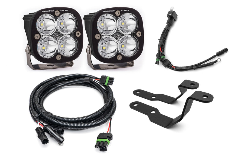 SPV Parts 2019-2022 Ford Ranger A-Pillar Light Kit w/ Baja Designs Choice of Lights by SPV Parts