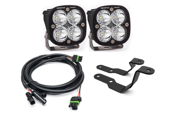 SPV Parts 2019-2022 Ford Ranger A-Pillar Light Kit w/ Baja Designs Choice of Lights by SPV Parts