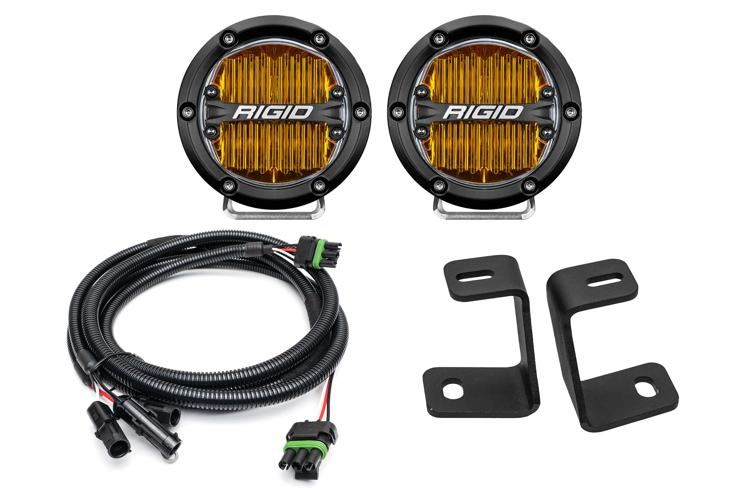 Specialty Performance Parts Rigid Standard A-Pillar (Ditch) Light Kit for Ford 2017-2020 Raptor/2015-2020 F-150