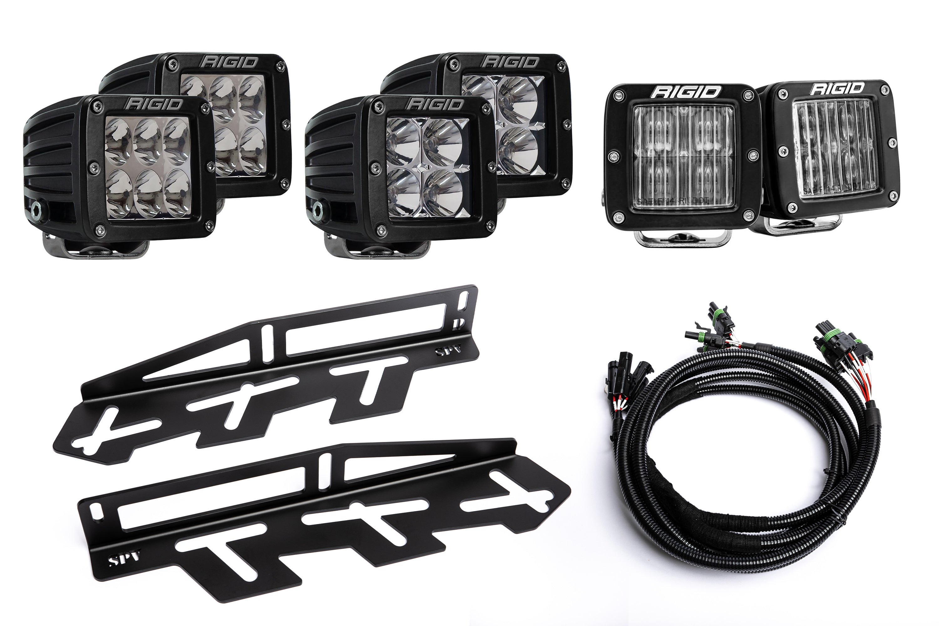 Rigid Pro Fog Light Kit for 2017-2019 Raptors