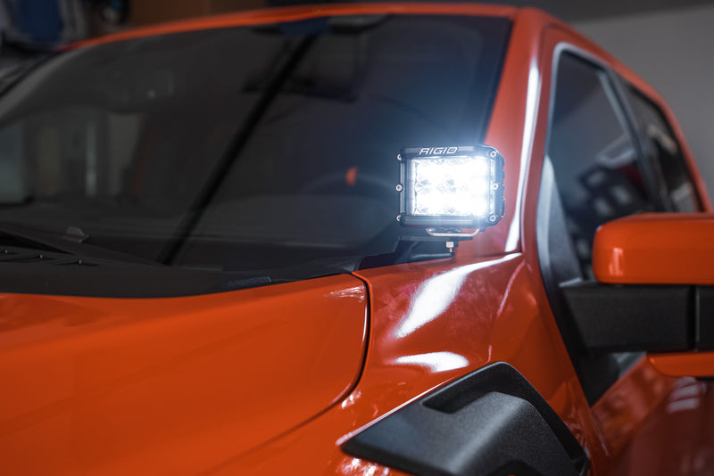 SPV Parts Rigid Standard A - Pillar (Ditch) Light Kits for Ford 2021+ Raptor/F-150