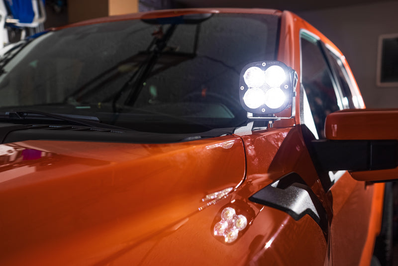 SPV Parts XL Series Baja Designs -  A - Pillar (Ditch) Light Kit for Ford 2021+ Raptor/Tremor, F-150 & 2020-2022 Super Duty