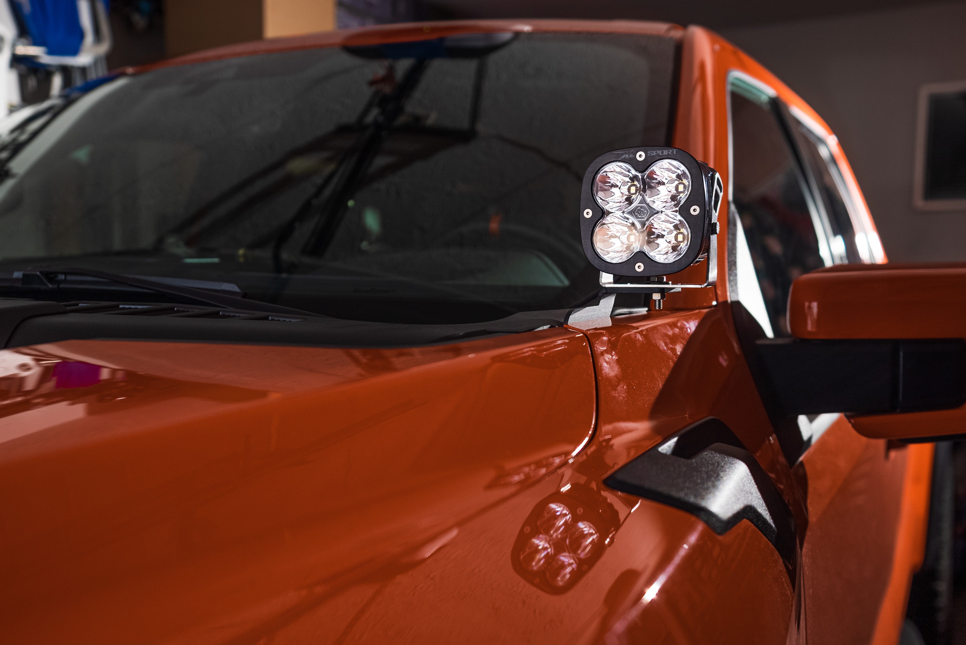 SPV Parts XL Series Baja Designs -  A - Pillar (Ditch) Light Kit for Ford 2021+ F-150, incl Raptor/Tremor