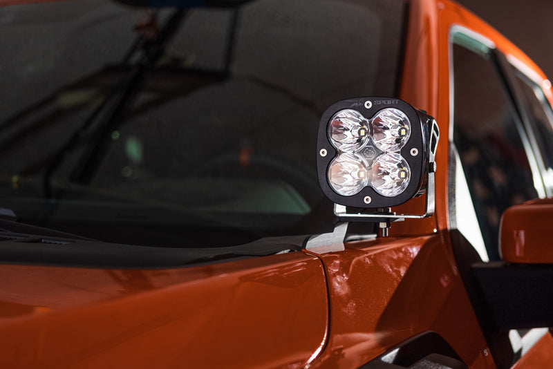 SPV Parts XL Series Baja Designs -  A - Pillar (Ditch) Light Kit for Ford 2021+ Raptor/Tremor, F-150 & 2020-2022 Super Duty
