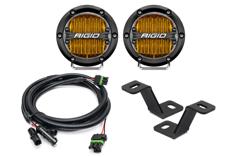 SPV Parts Rigid Standard A - Pillar (Ditch) Light Kits for Ford 2021+ Raptor/F-150