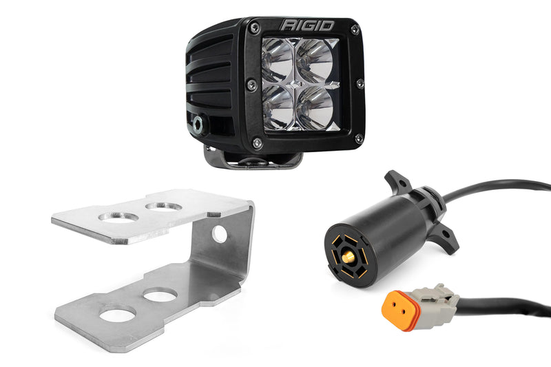 SPV Parts Universal Hitch Reverse Light Kit - With Rigid Industries Flood Pod