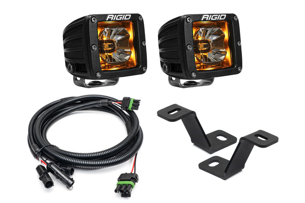 SPV Parts Rigid Standard A - Pillar (Ditch) Light Kits for Ford 2021+ Raptor/F-150