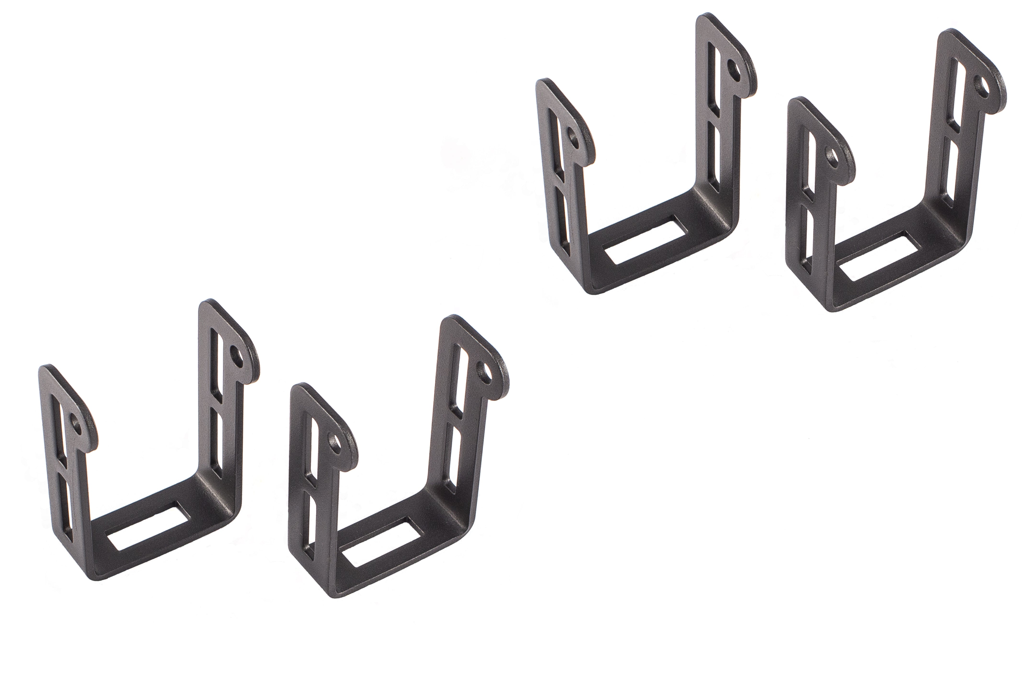 Rigid D-Series Top Side Mounting Brackets (Flips light) (SET OF 4) For most vehicle fog light applications