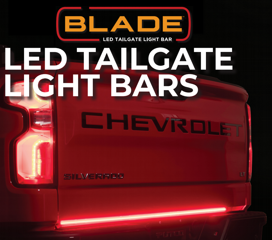 PUTCO Blade LED Light Bars (18''-60'') Red & White or Red & Amber