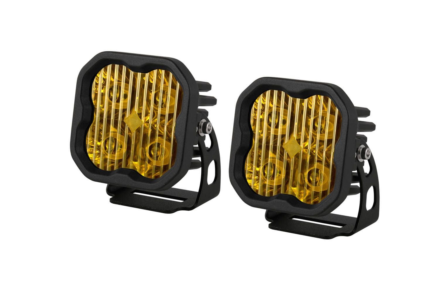 Diode Dynamics SS3 Stage Series 3" (YELLOW) Sport Standard LED Pod (pair)