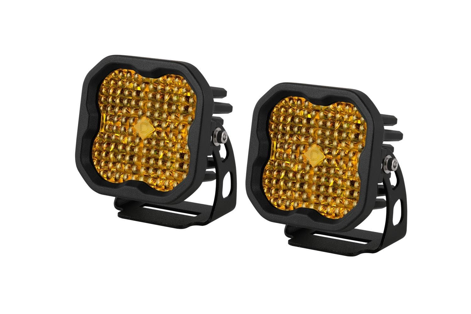 Diode Dynamics SS3 Stage Series 3" (YELLOW) Sport Standard LED Pod (pair)