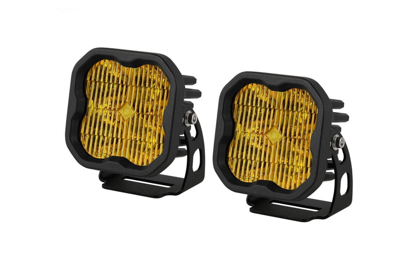 Diode Dynamics SS3 Stage Series 3" (YELLOW) Pro Standard LED Pod (pair)