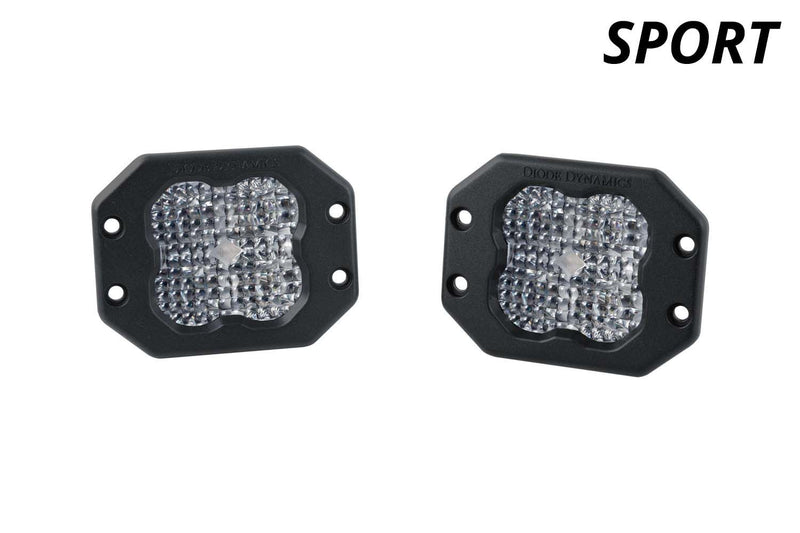 Diode Dynamics SSC2 Stage Series 3" Flush Mount LED Pod (pair)