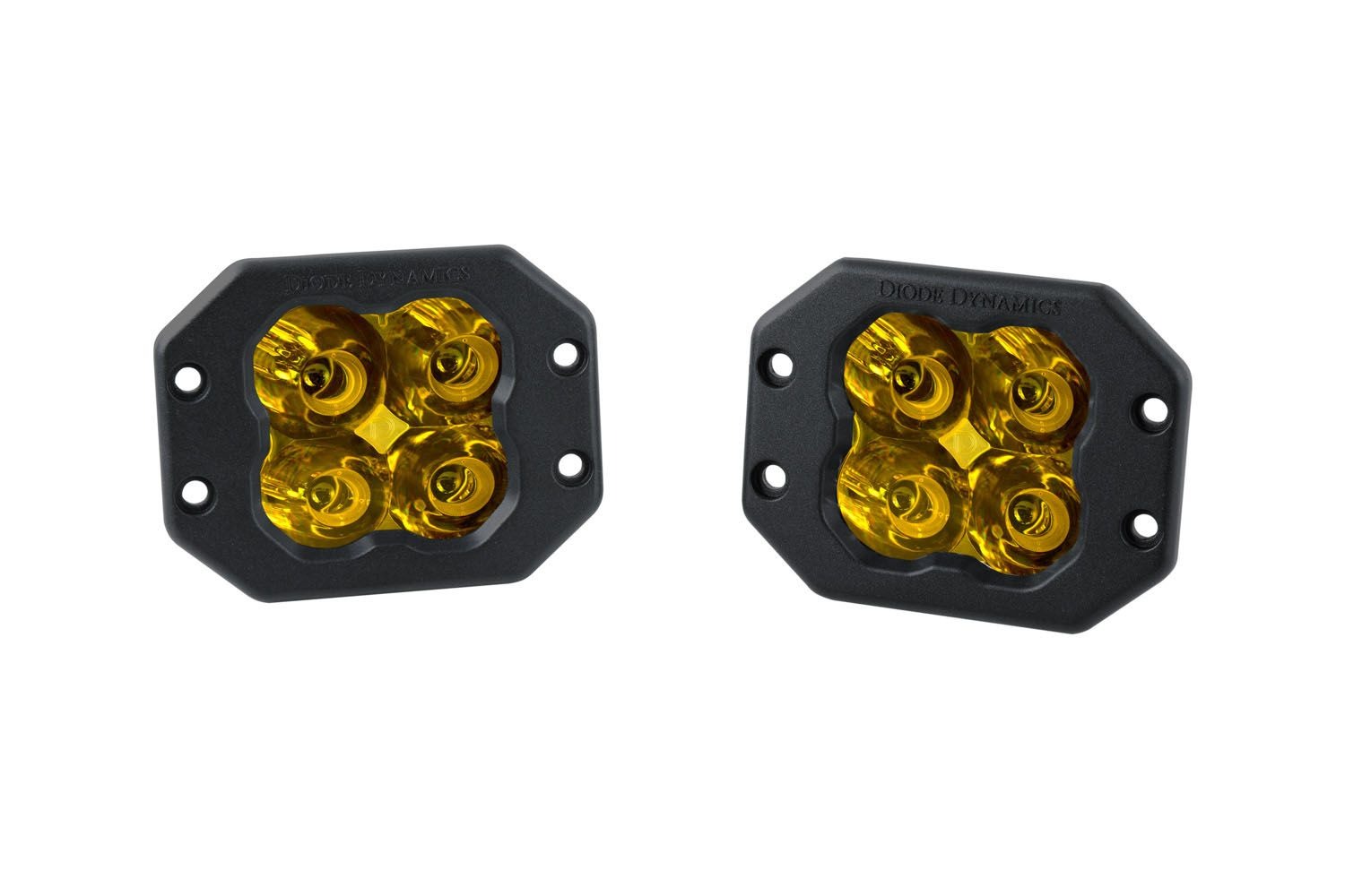 Diode Dynamics Stage Series 3" Pro Flush Mount LED Pod (pair)