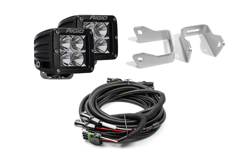 SPV Parts 2021-2024 Ford Raptor Rear Rigid Pro Light Backup Kit w/ Rigid Industries