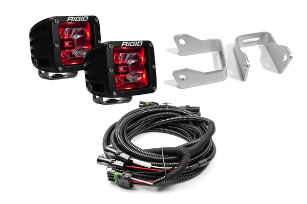 SPV Parts 2021-2024 Ford F-150 Raptor RED Rigid Radiance or Scene Reverse Kit