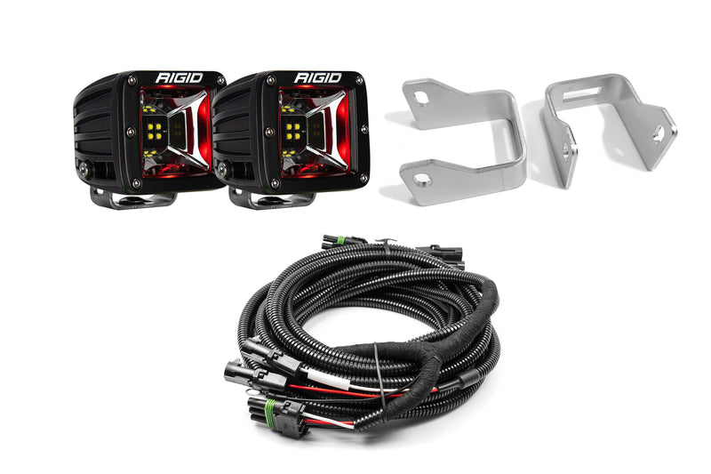 SPV Parts 2021-2024 Ford F-150 Raptor RED Rigid Radiance or Scene Reverse Kit