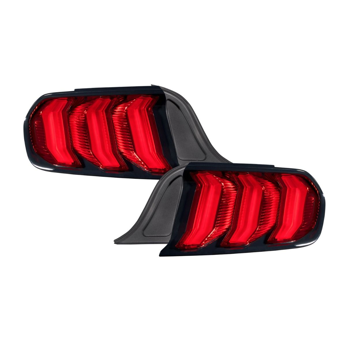 2015-2023 Ford Mustang LED TailLights Red, Clear, or Smoked Lens Pair Form Lighting - FL0006 FL0007 FL0008