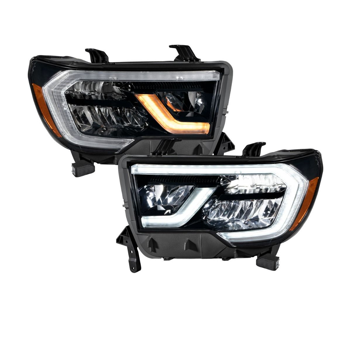 2007-2013 Toyota Tundra and 2008-2017 Sequoia LED Reflector Headlights Pair Form Lighting - FL0010