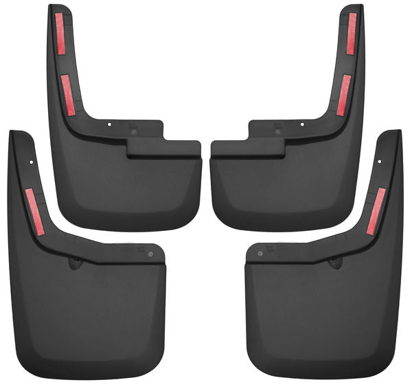 Husky front and rear mud flap set for F-150's