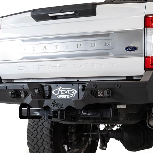 Addictive Desert Designs (ADD) 2017 - 2022 Ford Super Duty Bomber HD Rear Bumper - R160051280103