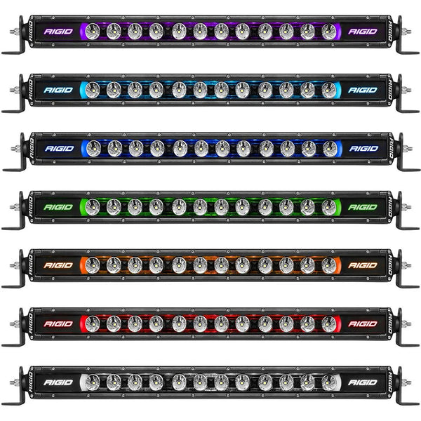Rigid Radiance Light Bar in Colors