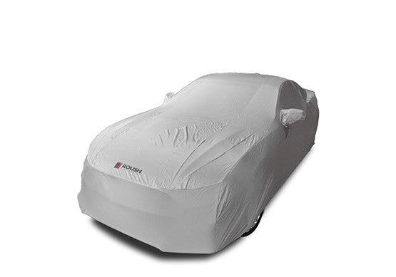 (Discontinued) ROUSH Indoor Satin Stretch Mustang Car Cover (2015-2022) - 421932